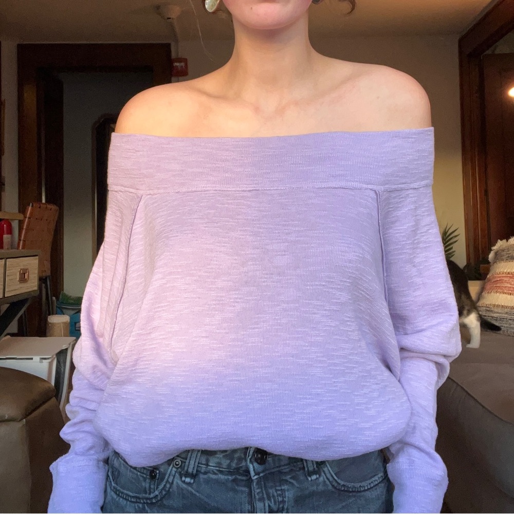 We the Free off the shoulder top